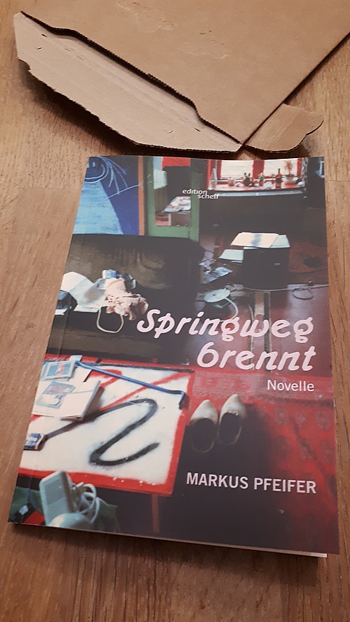 Buch »Springweg brennt« von Markus Pfeiffer